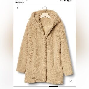 GAP Cozy Sherpa Teddy Coat